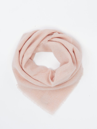 Blui – Dreieckstuch aus Kaschmir-Mix Rosé