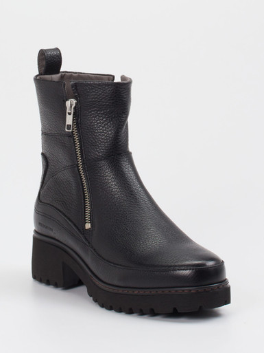 Piedi Nudi – Stiefeletten aus Kalbleder Schwarz