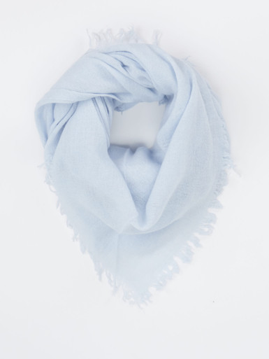 Blui – Schal aus Textil in Hellblau