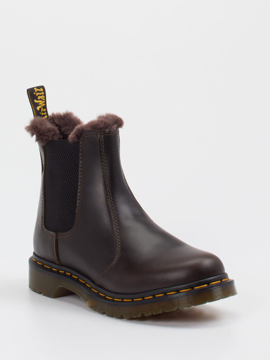 Dr. Martens – Chelsea Boots aus Kalbleder dunkelbraun