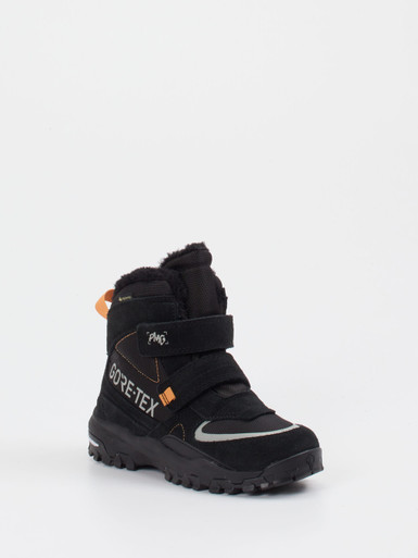 Primigi – Winterboots aus Veloursleder schwarz
