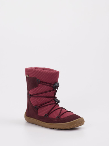 Froddo – Winterstiefel aus Veloursleder bordeauxrot