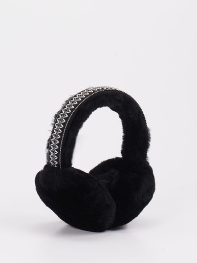 UGG – schwarzer Ohrwärmer mit skandinavischem Touch