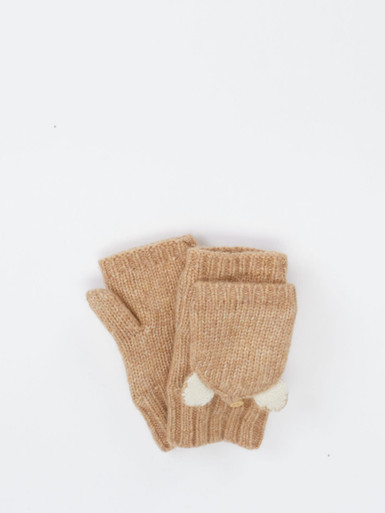 UGG – Handschuhe aus Wollmischung Karamellbeige