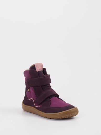 Froddo – Winterstiefel aus Veloursleder Pflaume