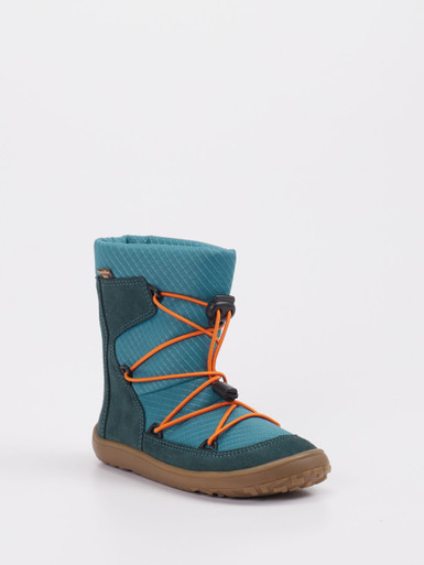 Froddo – Outdoor-Boot aus Veloursleder Petrolblau