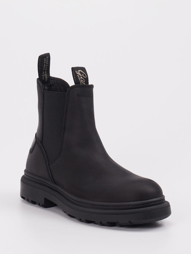 Gant – Chelsea Boots aus Leder schwarz