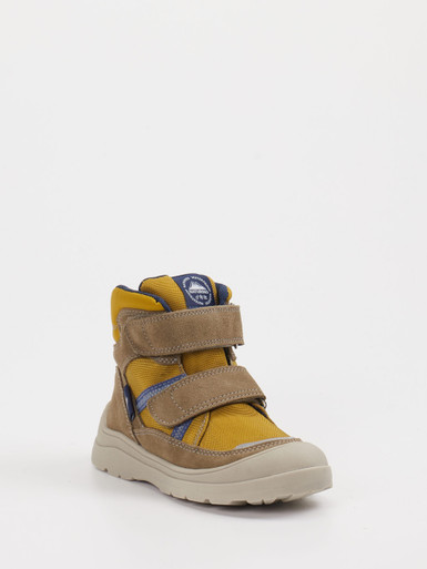 Naturino – Outdoor-Stiefelette aus Leder ockergelb