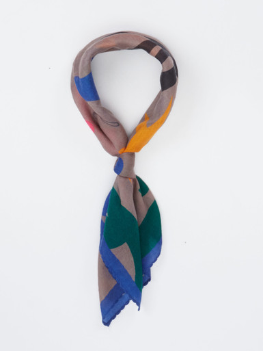 Lua Accessories – Halstuch aus Stoff mit Multicolor-Print