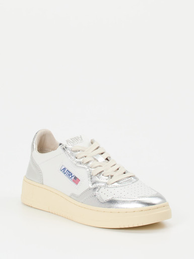 Autry – Sneaker aus Leder in Metallic-Optik
