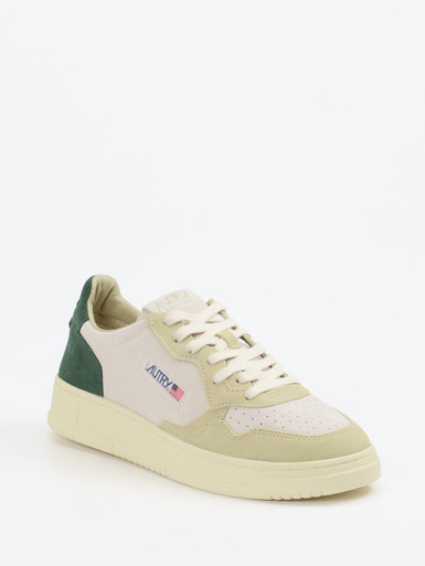 Autry – Sneaker aus Veloursleder Beige