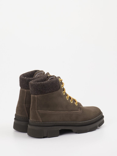 Ralph Harrison Country – Stiefelette aus Leder Dunkelbraun