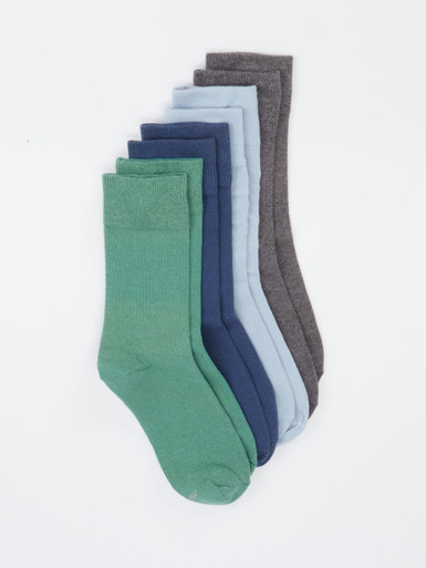 S.Oliver – Klassische Socken aus Textil Salbeigrün