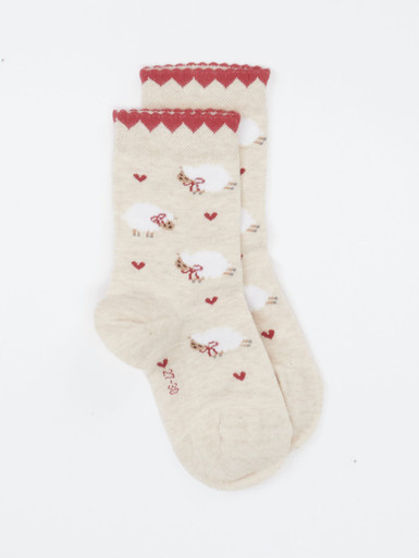Falke – Kinder-Socken aus Textil mit Tiermotiv