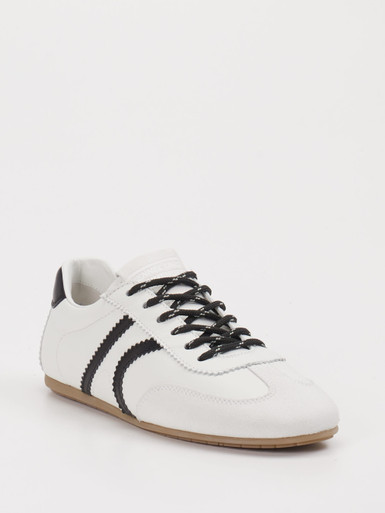 Kennel & Schmenger – Sneaker aus Veloursleder weiß