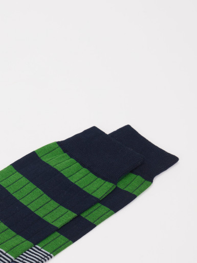 Socke gemustert