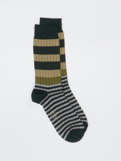 Socke gemustert