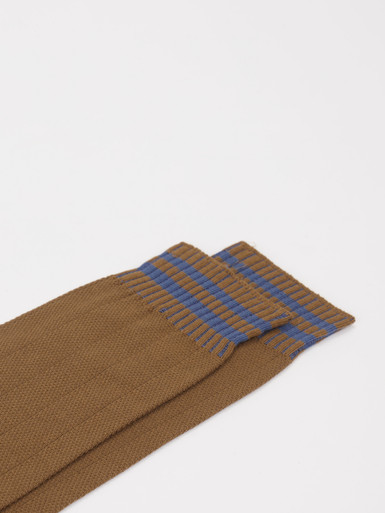 Socke gemustert
