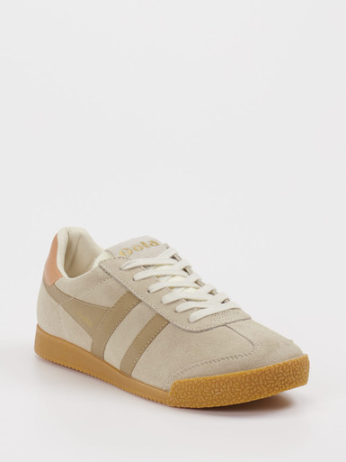 Gola – Retro-Sneaker aus Veloursleder beige