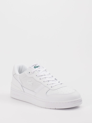 Lacoste – Sneaker aus Leder in Weiß