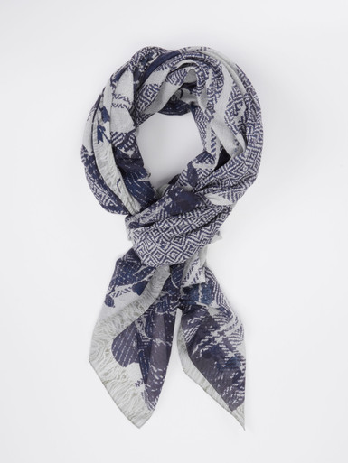 Pierre-Louis Mascia – Tuch aus Textil mit Ethno-Muster