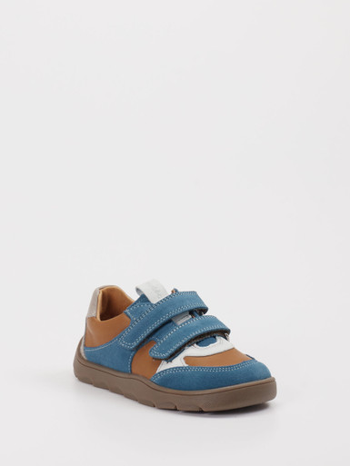 Froddo – Klett-Sneaker aus Veloursleder jeansblau