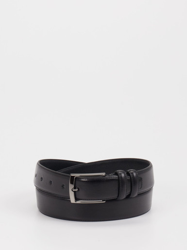 Konstantin Starke – Gürtel aus Kalbleder Schwarz