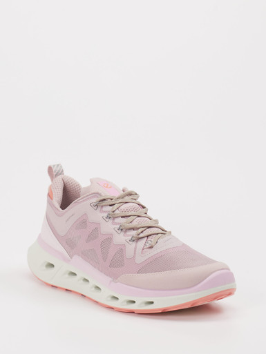 Ecco – Performance-Sneaker aus Textil in Rosé