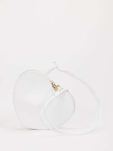 Marlon Firenze – Herztasche aus Textil in Weiß