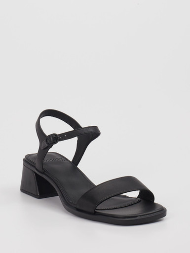 Camper – Sandalen aus Leder in Schwarz