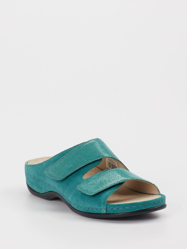 Berkemann – Pantolette aus Veloursleder Blau