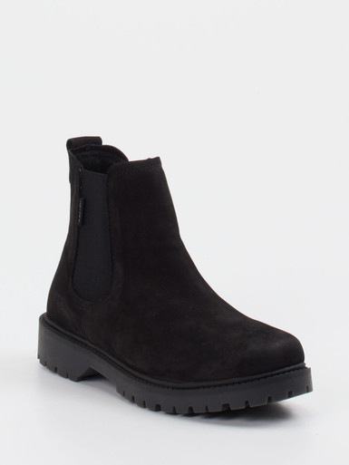 Vado – Chelsea Boots aus Nubukleder schwarz