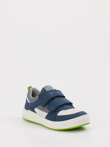 Superfit – Klett-Sneaker aus Nubukleder blau