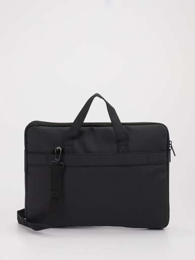 Daniel Kenneth – Laptoptasche aus Lederimitat schwarz