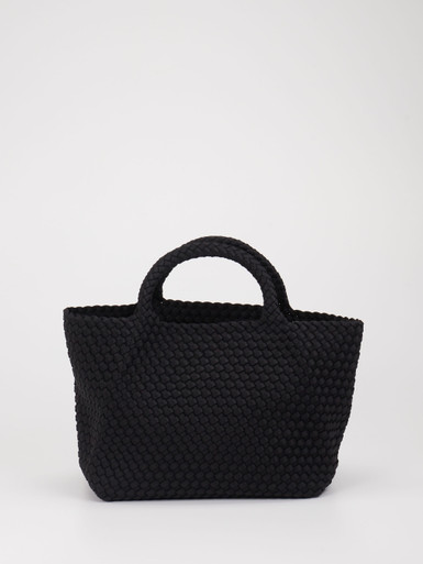 Marrea – Henkeltasche aus Textil schwarz