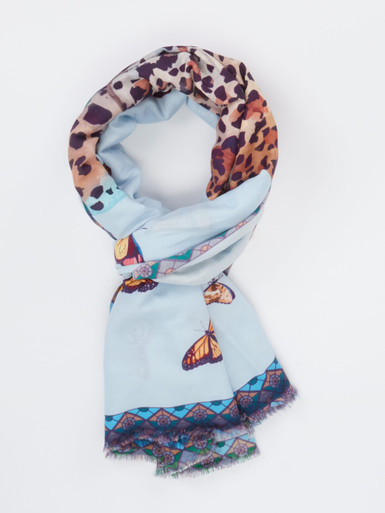 Simone Bruns – Schal aus Textil mehrfarbig