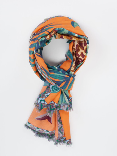 Simone Bruns – Schal aus Textil Multicolor