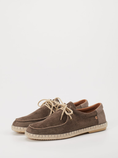 Schnürschuh Truman Hole Taupe