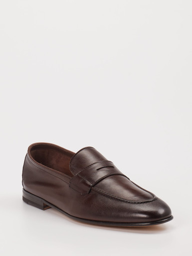 Henderson – Penny Loafer aus Kalbleder braun