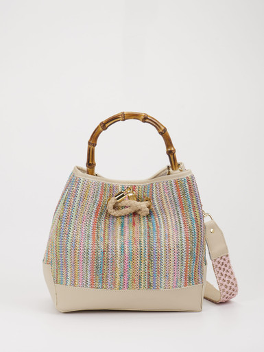 Viamailbag – Bucket Bag aus Textil multicolor