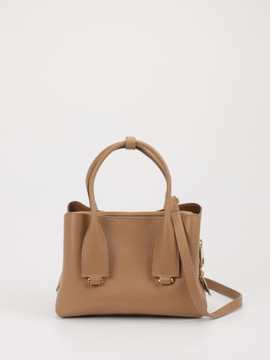 Konstantin Starke – Henkeltasche aus Leder Cognac