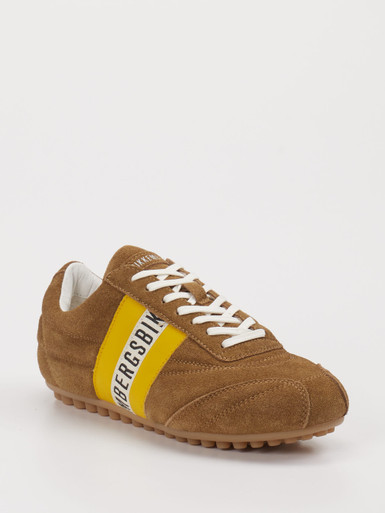 Bikkembergs – Sneaker aus Veloursleder Braun