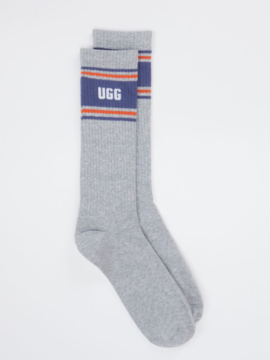 Socke gemustert