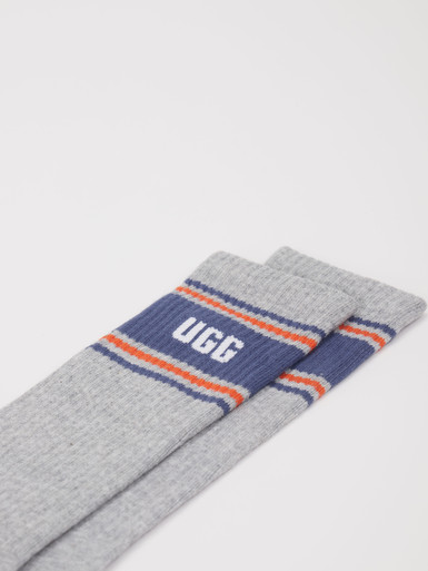 Socke gemustert