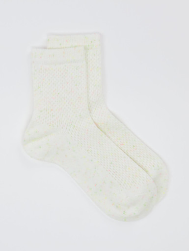 Neon Splash Damen Kurzsocke