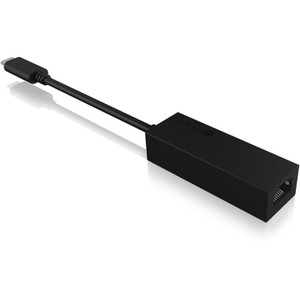 Adapter ICY BOX USB-C Gigabit Ethernet LAN (ST-BU) Black Adapter ICY BOX USB-C Gigabit Ethernet LAN (ST-BU) Black