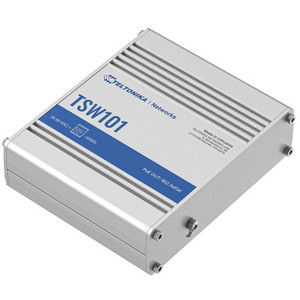 5P Teltonika TSW101 Industrial GSwitch 4x PoE+ (60W) 