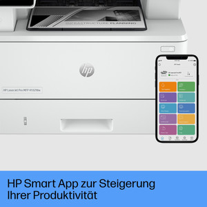 L HP LaserJet Pro MFP 4102FDW S/W-Laserdrucker 4in1 40S,/Min, A4 LAN WLAN ADF Duplex