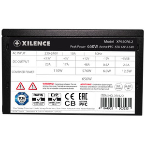650W Xilence Performance XP650R6,2