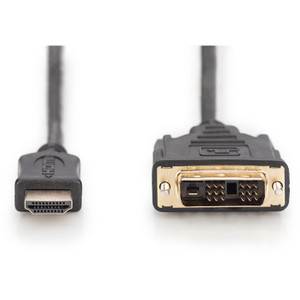 HDMI DVI (18+1) (ST-ST) DIGITUS 2m Black HDMI DVI (18+1) (ST-ST) DIGITUS 2m Black